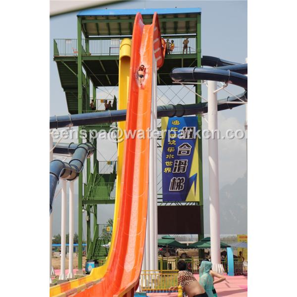 Customized Size Aqua Park Custom Water Slides For Water Amusement Park Equipment