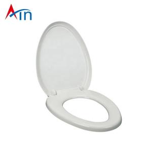 Modern Slow Down Close Sanitary Toilet Seat Covers , Auto Elongated Lid Cover