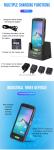 Mini Laptop 5.5 Inch Handheld Android 1D 2D Barcode Scanner with 3.8V 4600mAh