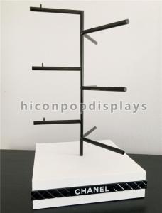 Wholesale Durable Desktop POP Merchandise Displays Sunglass Display Rod With Wood Base from china suppliers