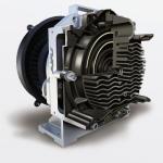 1.5kw oil free scroll air compressor for 3-6 sets dental chairs with 50 L air