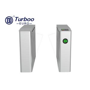 Wholesale 304 Stainless Steel Flap Barrier Gate RFID Reader For Office Building from china suppliers