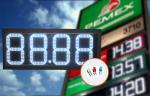 18" Digital Gas Changer LED Signs for Outdoor Gas Stations Regular and Diesel