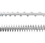 Customized High-Strength Segmented 304 Stainless Steel Spiral Conveyor Shaft