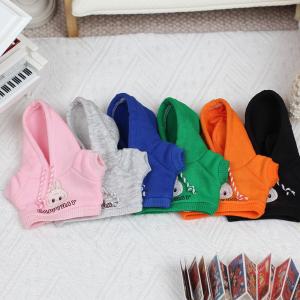 Wholesale Luxury 17cm Pull Cloth Doll for Boys Famous Heart Macaron Labubu with Vinyl Face Only Clothes in a Mystery Box from china suppliers