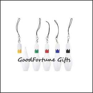 Wholesale Hot bowling design printed ballpoint pen promotion gift printed logo mobile decoration from china suppliers