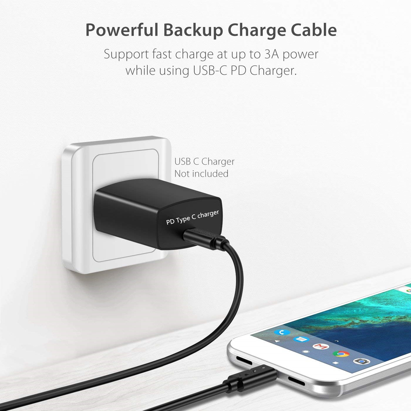 1Meter Fast Charging USB Data Cable 3.1 3.0 Usb A Male To Type-C 2.0