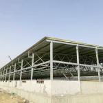 Industrial Steel Structure Workshop , Prefab Workshop Building Steel Structure