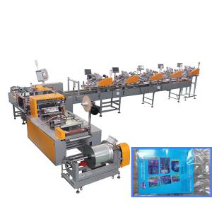 Wholesale 45 Package/Minute Self Adhesive Flier Flow Wrap Packing Machine from china suppliers
