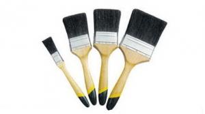 Wholesale Wood Handle Black Bristle Paint Brush Industrial Black China Bristle Brush from china suppliers
