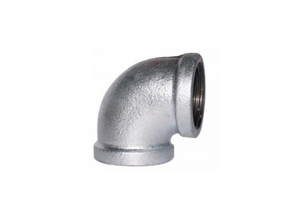 Quality 1/4"-6" Malleable Iron Industrial Pipe Fittings , Sanitary Pipe Fittings High Tenacity for sale
