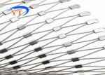 316L X Tend Balustrade Cable Mesh , Stainless Steel Cable Mesh Netting For