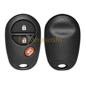 Wholesale Plastic Brass Remote Key Shell Case Replacement Three Buttons For Toyota from china suppliers