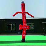 CE approved blower customize logo size Advertising Tube santa air dancer