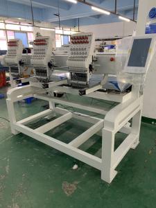 Wholesale 2 Heads computerized embroidery machine suitable for logo embroidery T-shirt cap and jacket from china suppliers