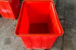 Red Heavy Duty 160L Plastic Recycling Bins Water Tank For Aquaponic Fish Fram