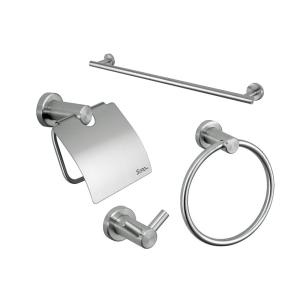 Wholesale 4 Piece Stainless Steel Bathroom Hardware Sets Luxury Rust - Proof from china suppliers
