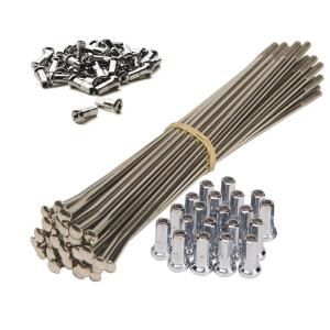 Wholesale 8G 9G Motorcycle Stainless Steel Spokes and Nipples with Corrosion Resistance from china suppliers