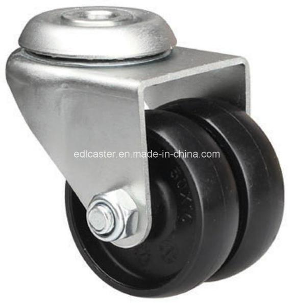 3172-13 50mm Diameter Bolt Hole Swivel PA Machine Caster for Industrial