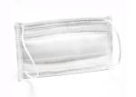 White Color 3 Ply Surgical Face Mask Anti Pollution No Stimulus To Human Skin