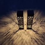 IP 65 Garden Corten Bollard Light 120mm Garden Metal Ornaments