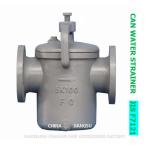 IMPA 872001 MARINE CAN WATER STRAINER S-TYPE 5K-25A JIS F7121 BODY-CAST IRON