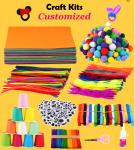 Twisted 2 colours chenille stems pipe cleaners for hobbies & children DIY hand
