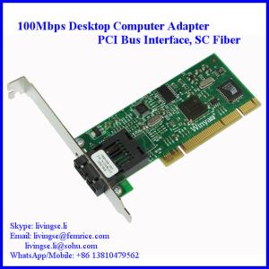 Wholesale 100Mbps NIC Card, PCI Desktop Computer Fiber Optic Network Adapter, SC Fiber, FM559FX-SC from china suppliers