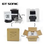 2L Digital Lab Ultrasonic Cleaner Square Shape Titanium Black Mirror