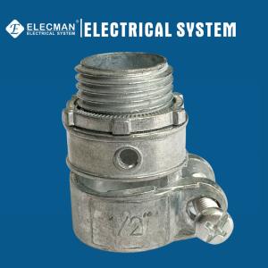 Wholesale 1/2&quot; Zinc Die Cast Straight Squeeze Connector For Flex AC MC Cable from china suppliers