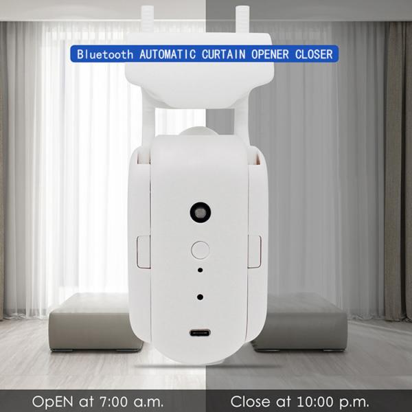 Melamine Curtain Opener With Remote Alexa Voice Control Smart Curtain Motor