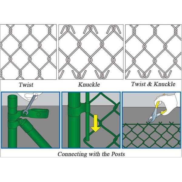 50x50mm galvanized chain link fence