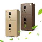 Solid Steel Fingerprint Commercial Safe Box Bank Grade Biometric H1280mm