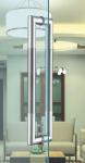 entry door handles set chrome Stainless Steel glass door handle pull and push WL