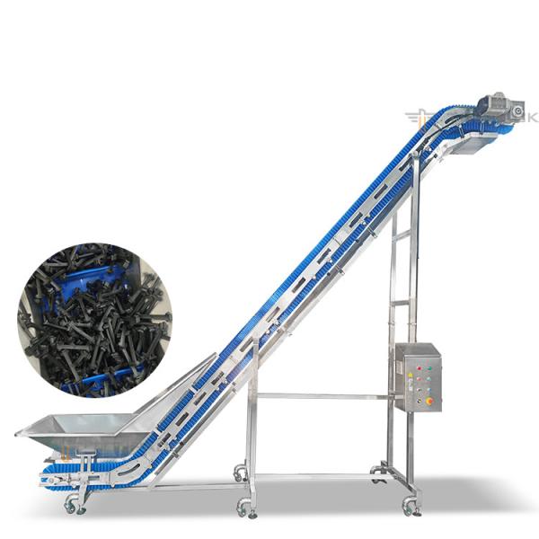 1.6L Full Auto Food Grade PP Belt Bucket Elevator Conveyor For Vertical Conveyor Systems
