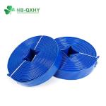 Blue Water Delivery Hose PVC Layflat Hose for Agriculture Mine Industry 1 Meter