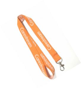 Wholesale Both Sides Woven Logo Promotional Cell Phone Lanyard Neck Strap With Polyester Material from china suppliers