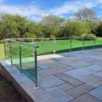 Building Glass Balcony Railing Tempered Glass Railing System