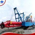 Diesel Cutter Suction Dredging Equipment For Port River Lake Sea Lagune