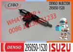 4HK1 6HK1 Engine Fuel Injector 295050-1520 8982438630 8-98243863-0 For ZX240-5A