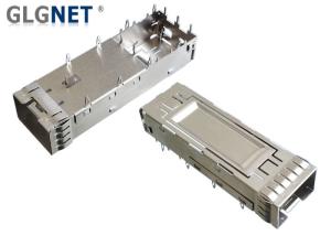 Wholesale One Piece Copper Alloy SFP+ Cage Connector 3.05 mm Press Fit Mount Type from china suppliers
