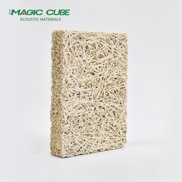 Factory Wholesale Painting Nature design texture wood wool panel for interior