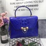 Exotic Genuine Crocodile Skin Woman Orange Purse Authentic Alligator Leather