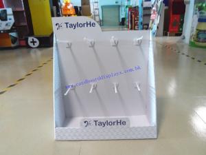 Wholesale POS Custom display stand counter top with hooks manufacture from china suppliers