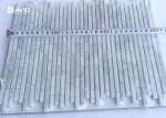 Small Strips Carrara Marble Mosaic Tile Sheets , 170pcs Mosaic Style Floor Tiles