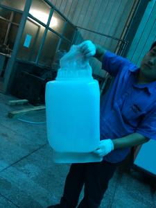 Wholesale 10L 15L 20L chemical tank HDPE Blow Molding Machine with up blow device parison from china suppliers