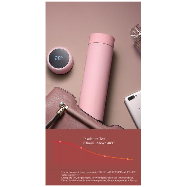 Smart Vacuum Insulated Water Bottle With Led Temperature Display