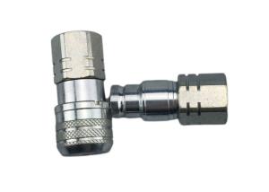 Wholesale Carbon Steel 0.25'' Flat Face Coupler , ISO 16028 Flat Face Couplings from china suppliers