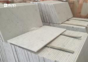 Wholesale Italian Carrara Marble Stone Tile Anti - Wear , Marble Bathroom Tiles OEM / ODM from china suppliers