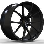 Fit to Porsche 996 5x130 Custom Gloss Black 1-PC Forged Alloy Rims 18 19 20 21